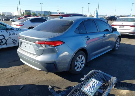 2021 Toyota Corolla Le из США, поврежденный, VIN 5YFEPMAEXMP195460